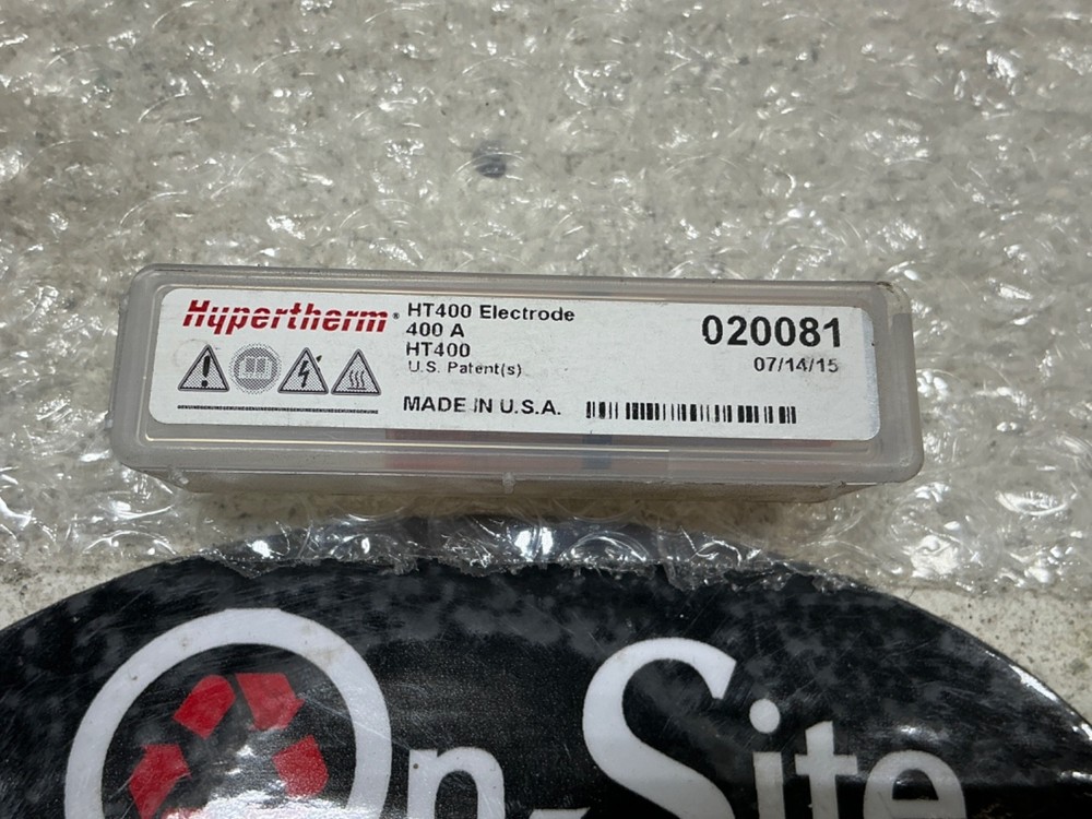 HYPERTHERM 020081 400 AMP HT400 PLASMA CUTTER ELECTRODE