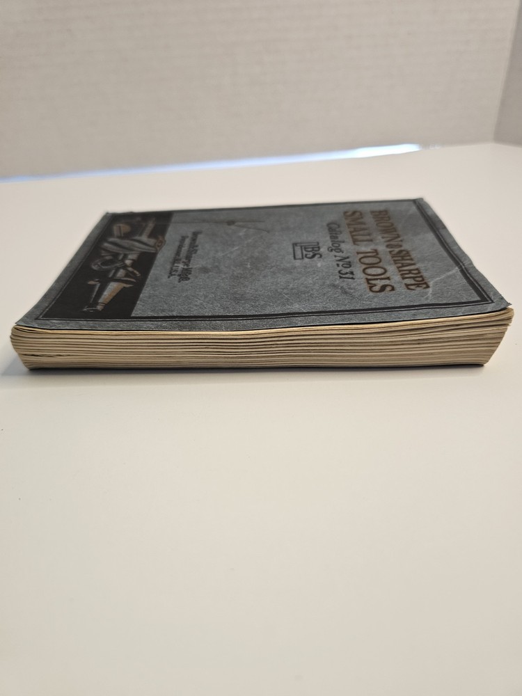 BROWN & SHARPE SMALL TOOLS - Catalog #31 - 1929
