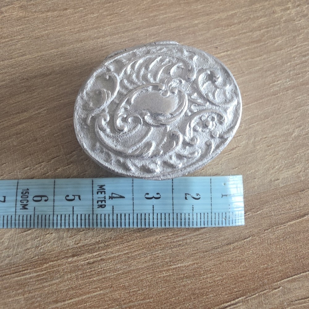 Antique Hallmarked Silver Small Snuff Box
