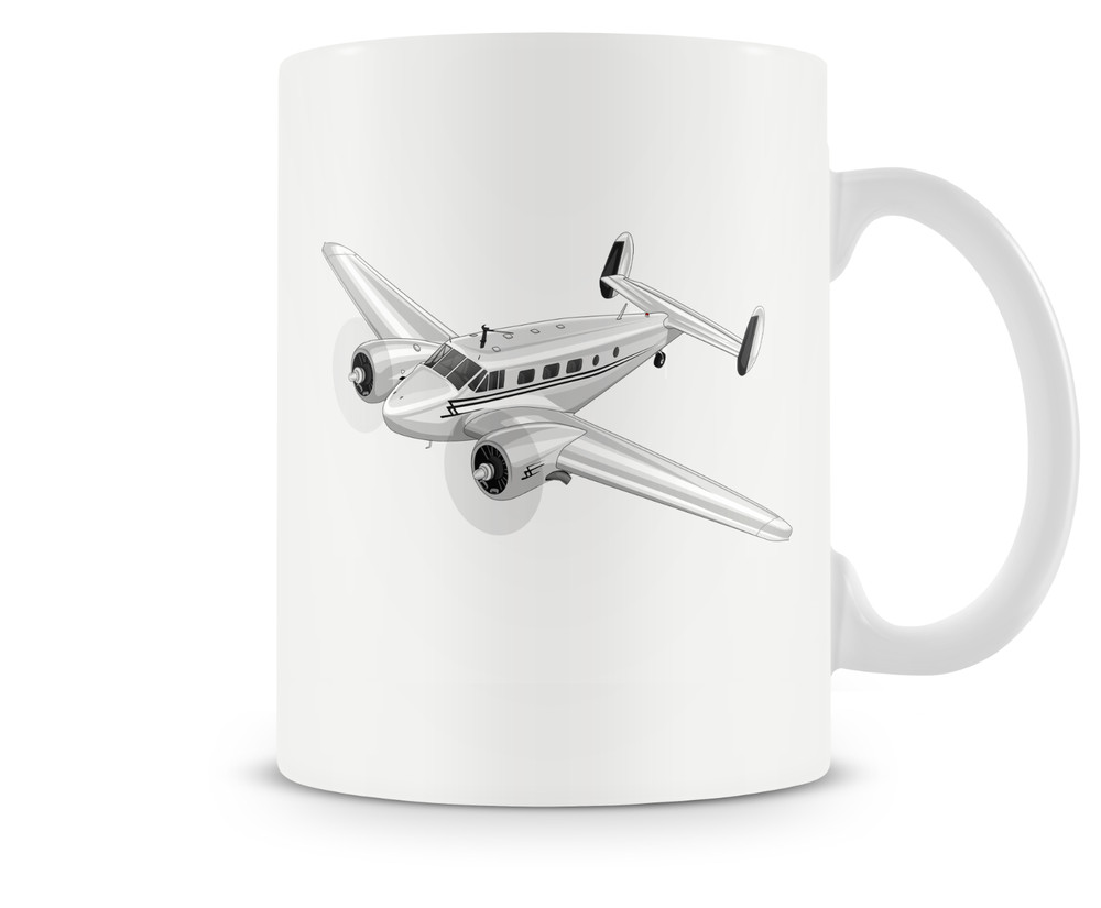 Beechcraft Model 18 Ceramic Coffee Mug - 15oz.