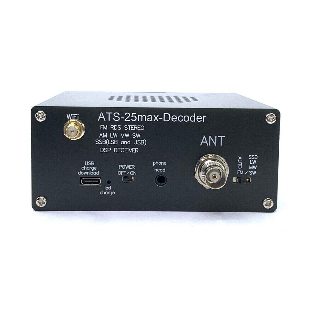 ATS25 Max Decoder Si4732 Radio Receiver Receiver with Official Activation Codede