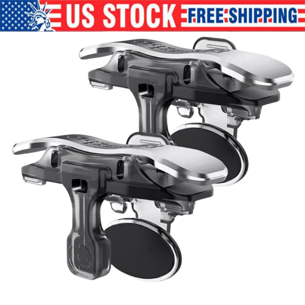 1 Pair PUBG Mobile Phone Game Controller Gamepad Joystick Pad For Android iPhon