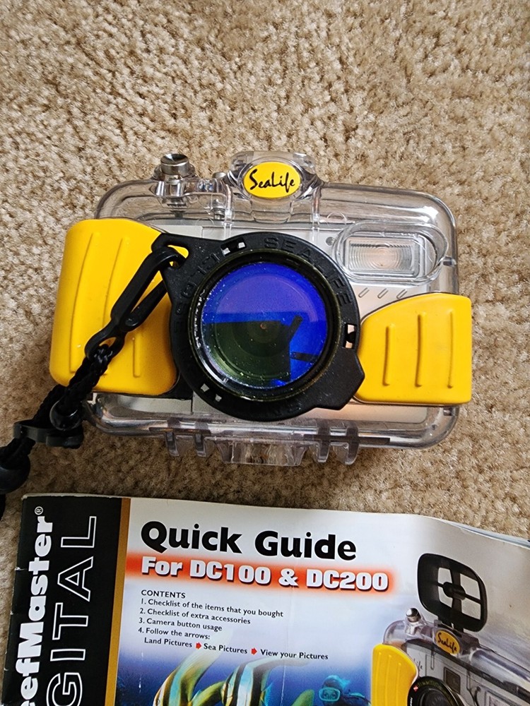 ReefMaster SeaLife DC100 1.3MP Digital Camera IOB