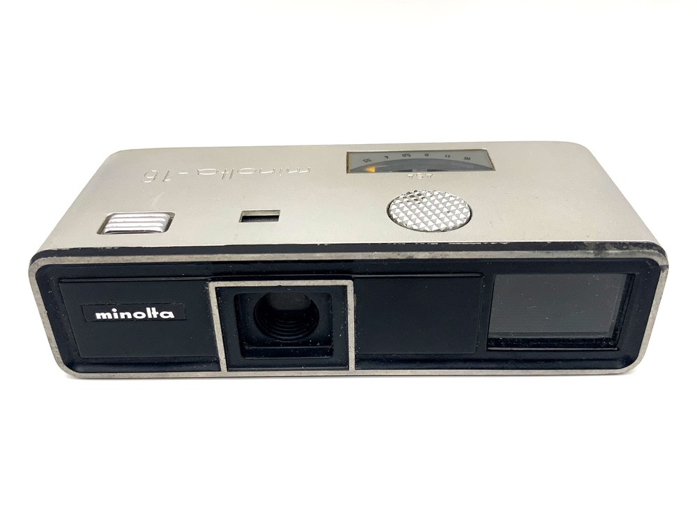 Minolta Model P Mini Camera With Rokkor 25Mm 1:3.5 Compact Camera