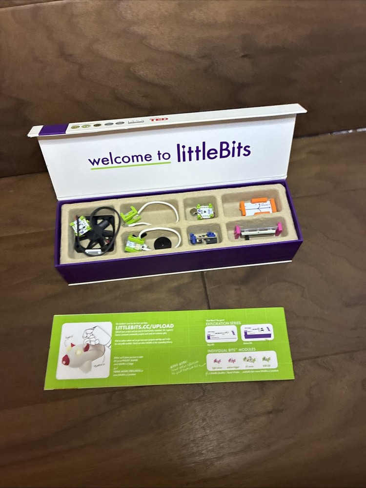 Little Bits Premium Kit 14 Bits Modules Magnet Magic STEM Science Parts