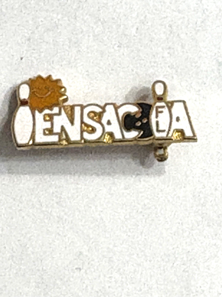 Pensacola Bowling Lapel Pin