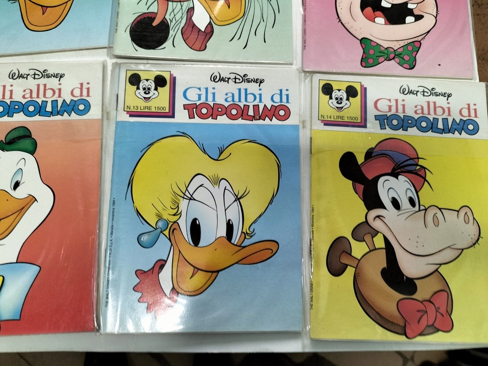 MICKEY MOUSE BOOKS Complete Sequence 1/16 Disney Editions 1993/1994