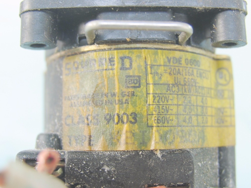 One 10 position Switch SQUARE-D without Knob