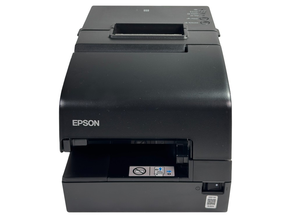 TESTED Epson TM-H6000V Multi-function POS Receipt Printer Endorser USB LAN