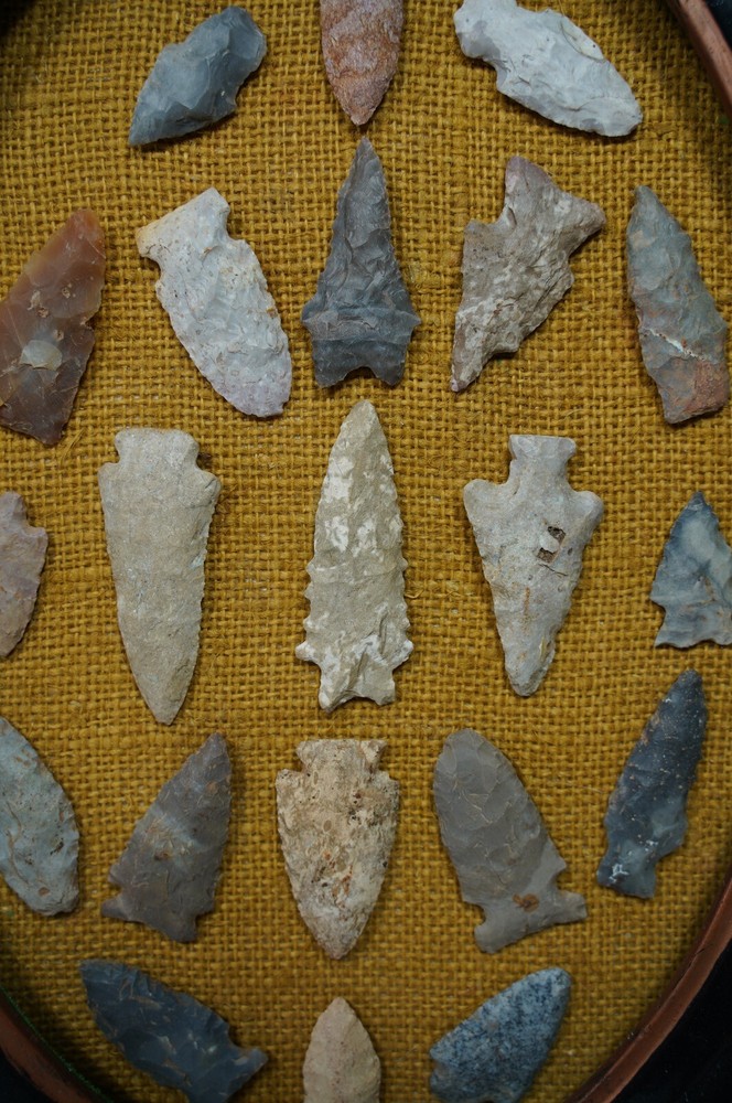 arrowhead spear points weapons tips bow & arrow Native American Indians EP24680