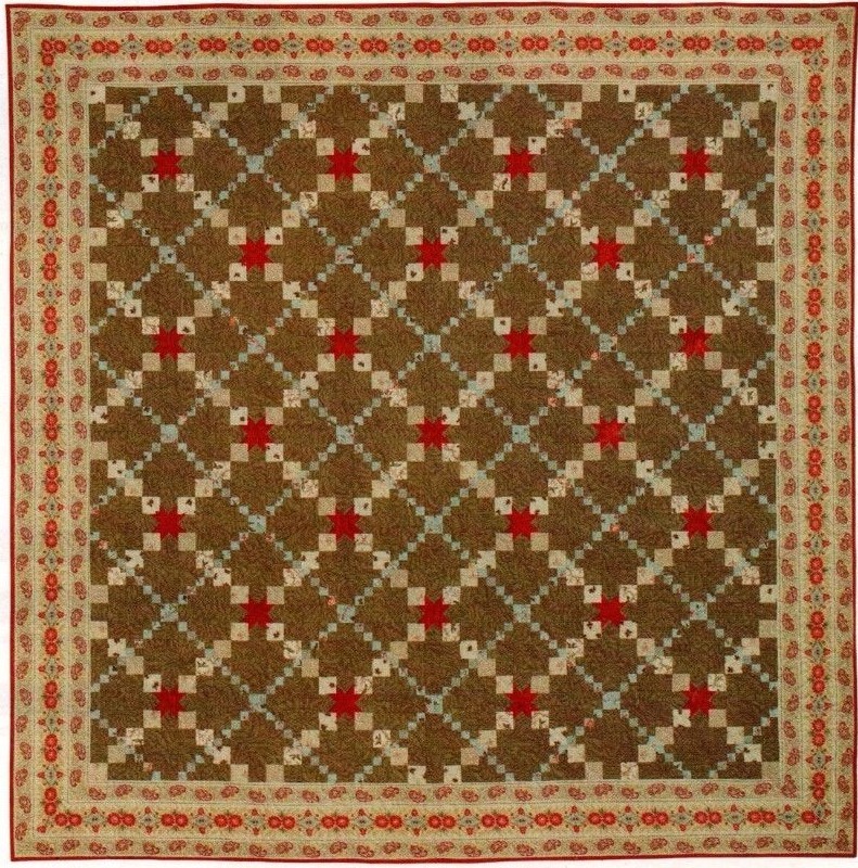 Cafe Au Lait Quilt Pattern Pieced GR