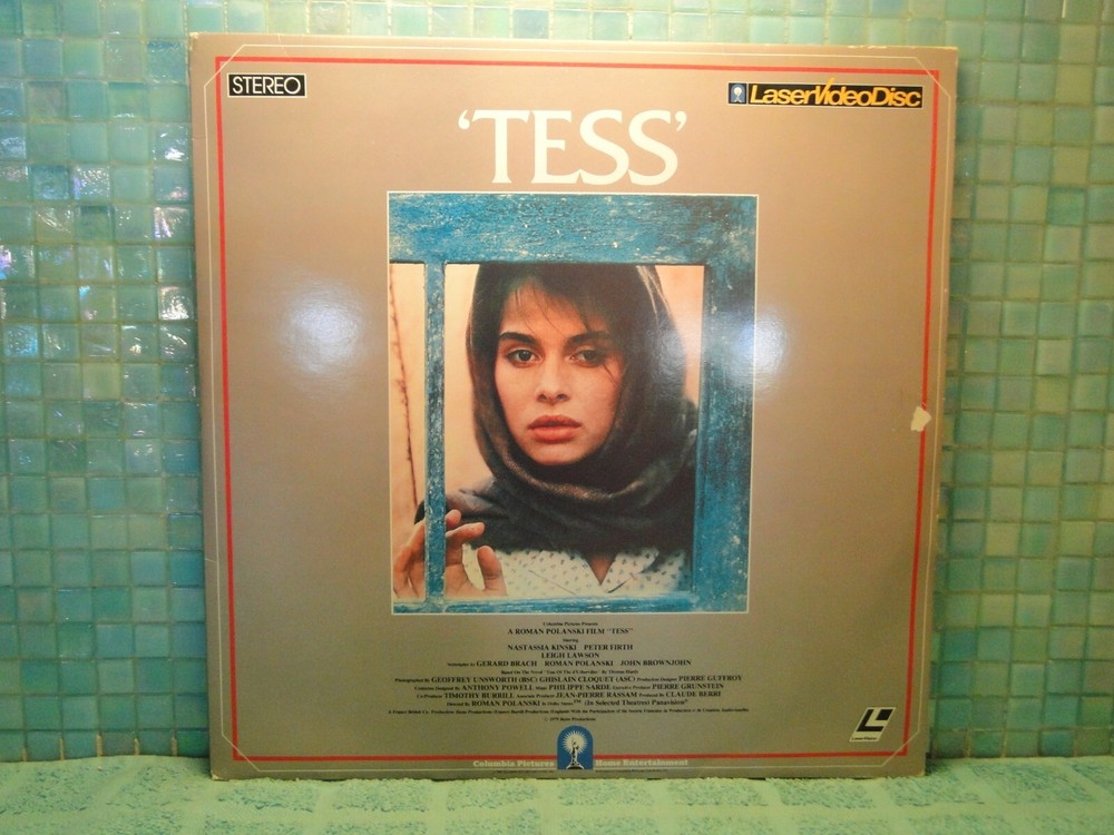 Tess Nastassia Kinski 2 Disc Set Laserdisc -EXTRA LDs SHIP FREE