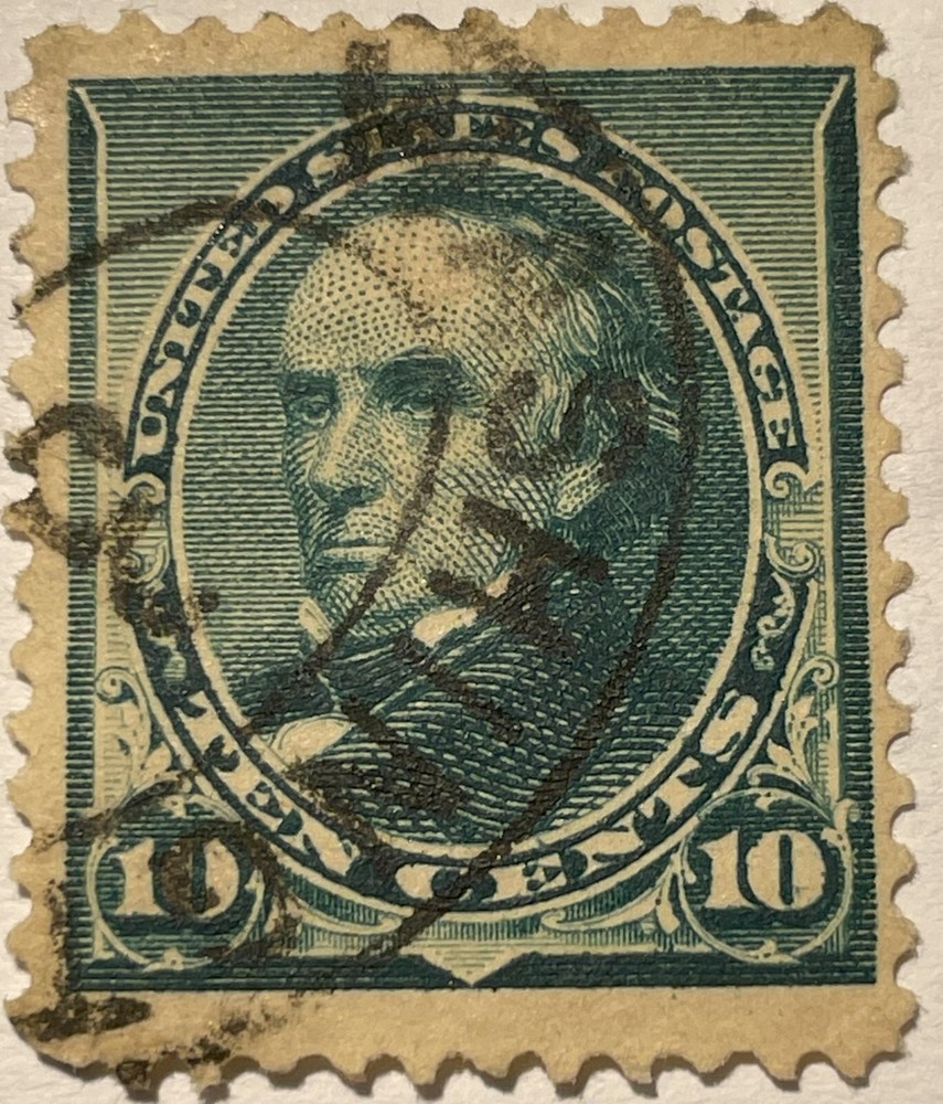 Scott #226 Ten Cent Daniel Webster, Used