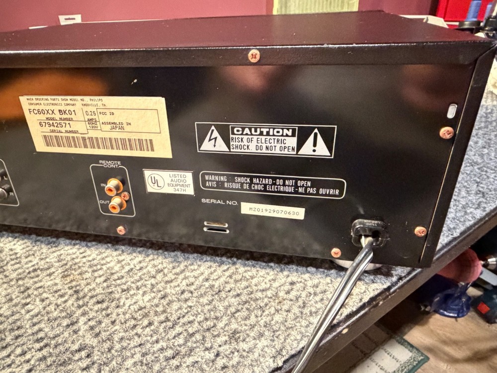 Philips FC-60 Cassette Deck