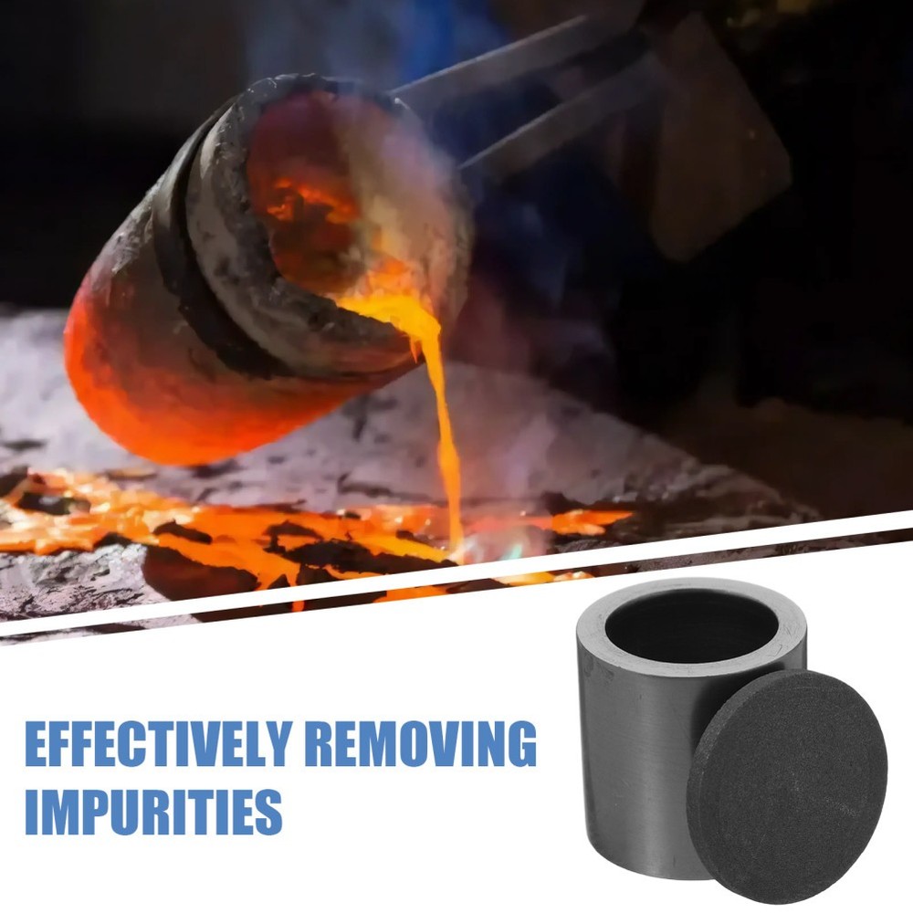 Small Metal Casting High Purity Graphite Crucible Mold For Casting Metals