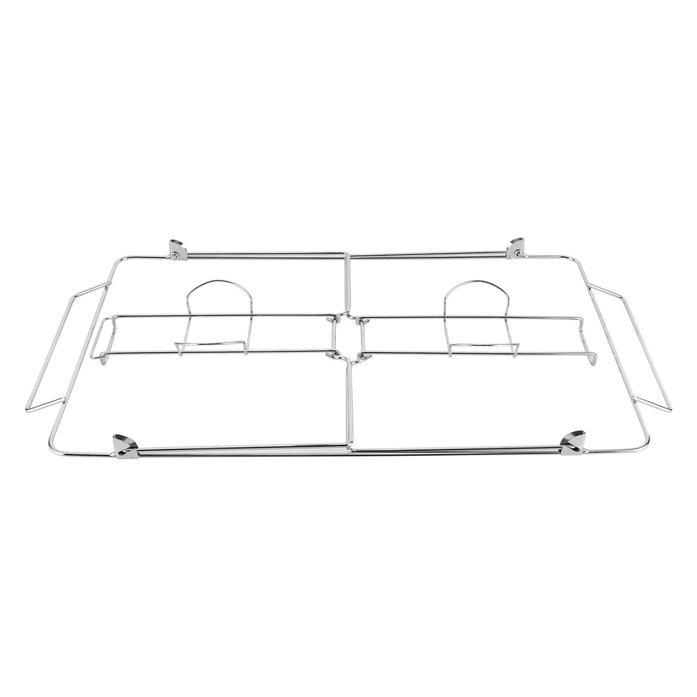 12pcs Foldable Chafing?Wire Racks Full Size Catering Buffet Stand Serving Tray