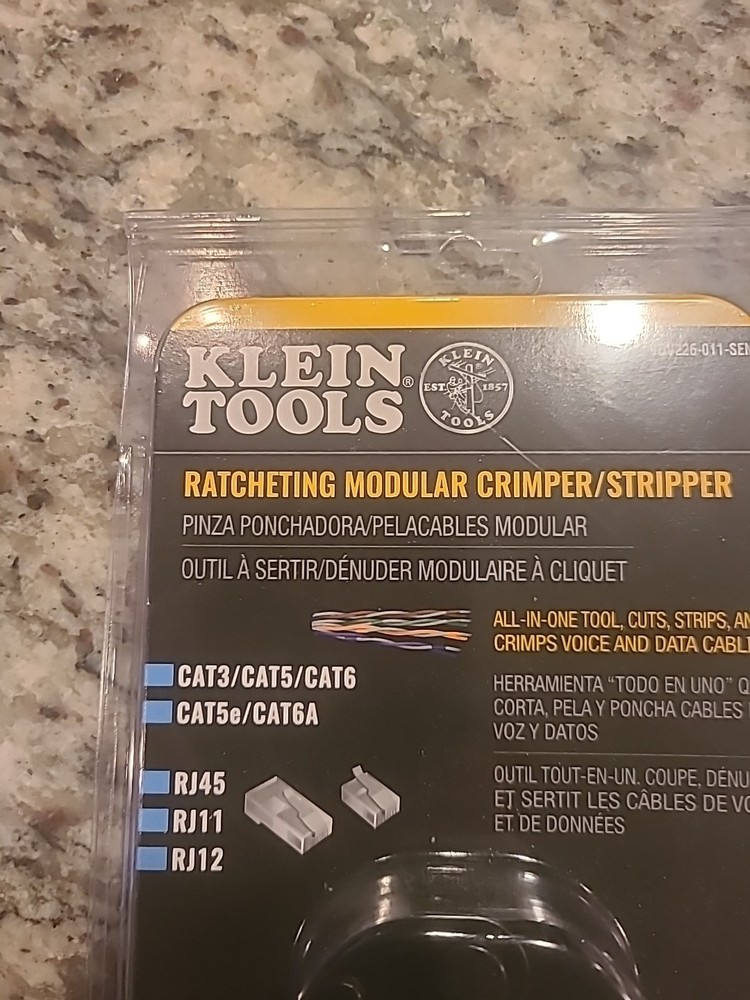 Klein Tools Ratcheting Modular Crimper/Stripper VDV226-011-SEN