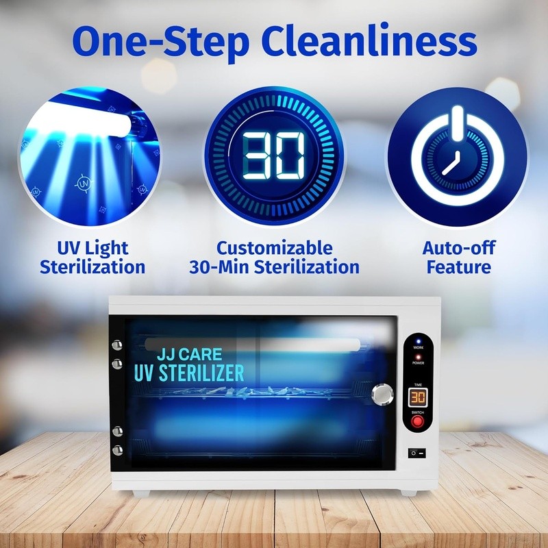 99% UV Sterilizer Box Multi-Purpose Easy Use LED Timer Sterilization Tool