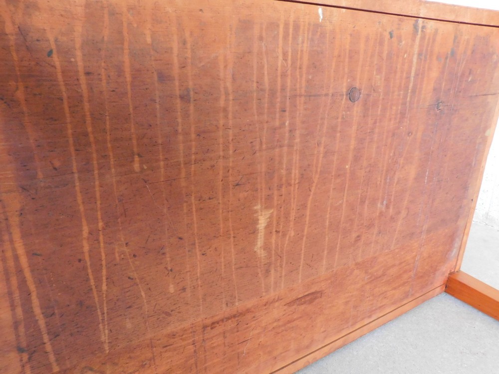 Antique Pine Primitive Plantation Desk