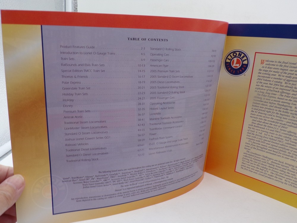 Lionel 2004 Train Catalog Volume 2