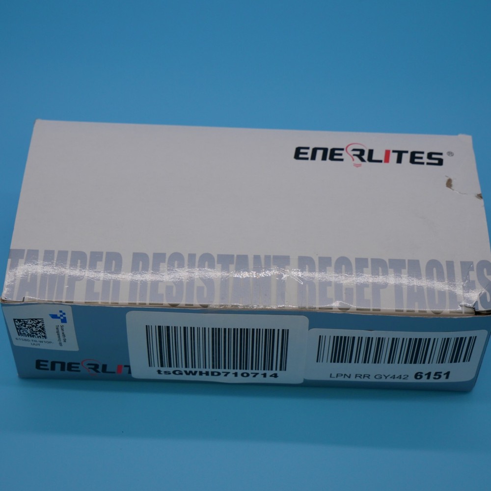 10 Pack Standard Duplex Tamper-Resistant Receptacle Self-Grounding