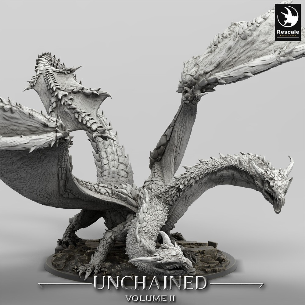 Dragon Bialmuth by Rescale Miniatures | D&D | DnD | Print on Demand