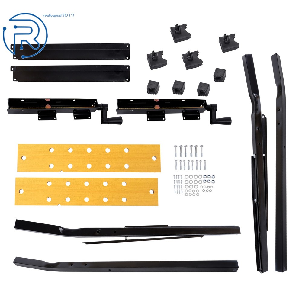 Folding Workbench 220lbs,Vise Garage Steel Work Table Workshop Tool Storage