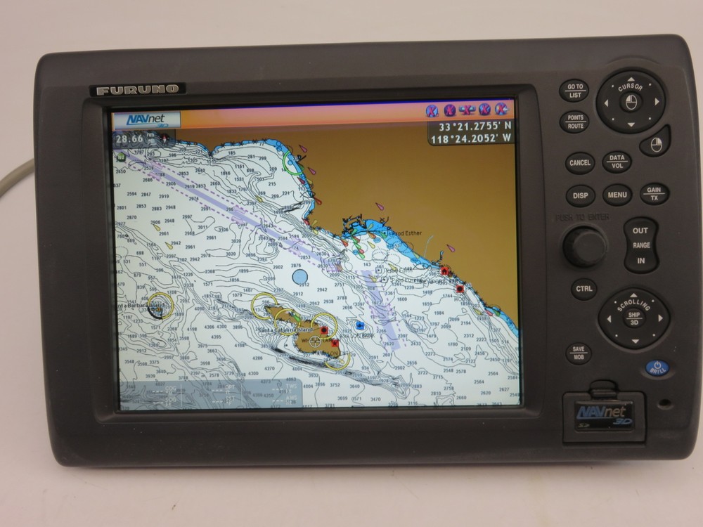 Furuno MFD12 NavNet 3D 12.1" Multi-Function Radar FishFinder GPS Chartplotter