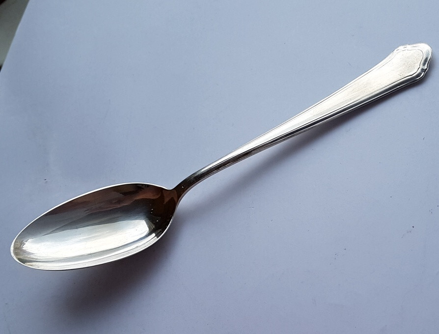 Set, 6 Spoons, LASARUS POSEN, 800 Silver K775