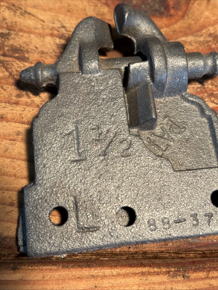 Cast Iron Acme Shutter Hinges 2 Sets, Left 3" x 5"