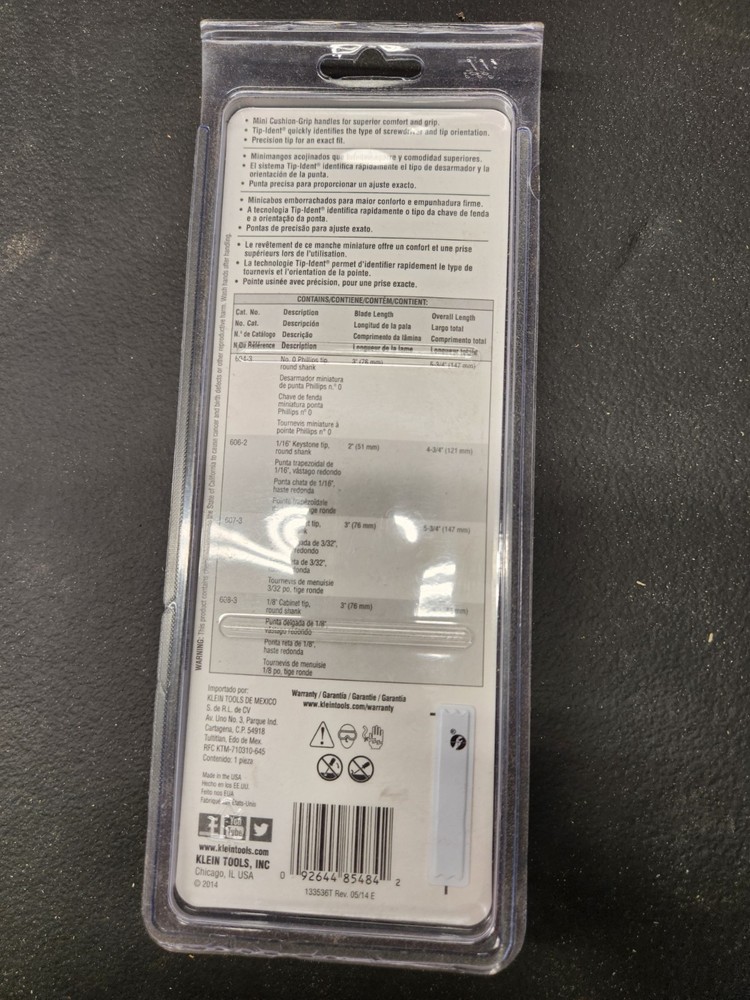 Klein Mini Screwdrivers 45484