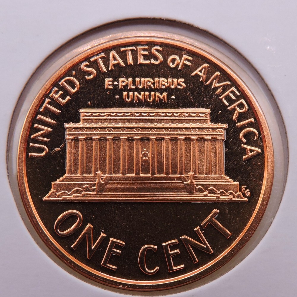 2001 S Proof Lincoln Memorial Cent