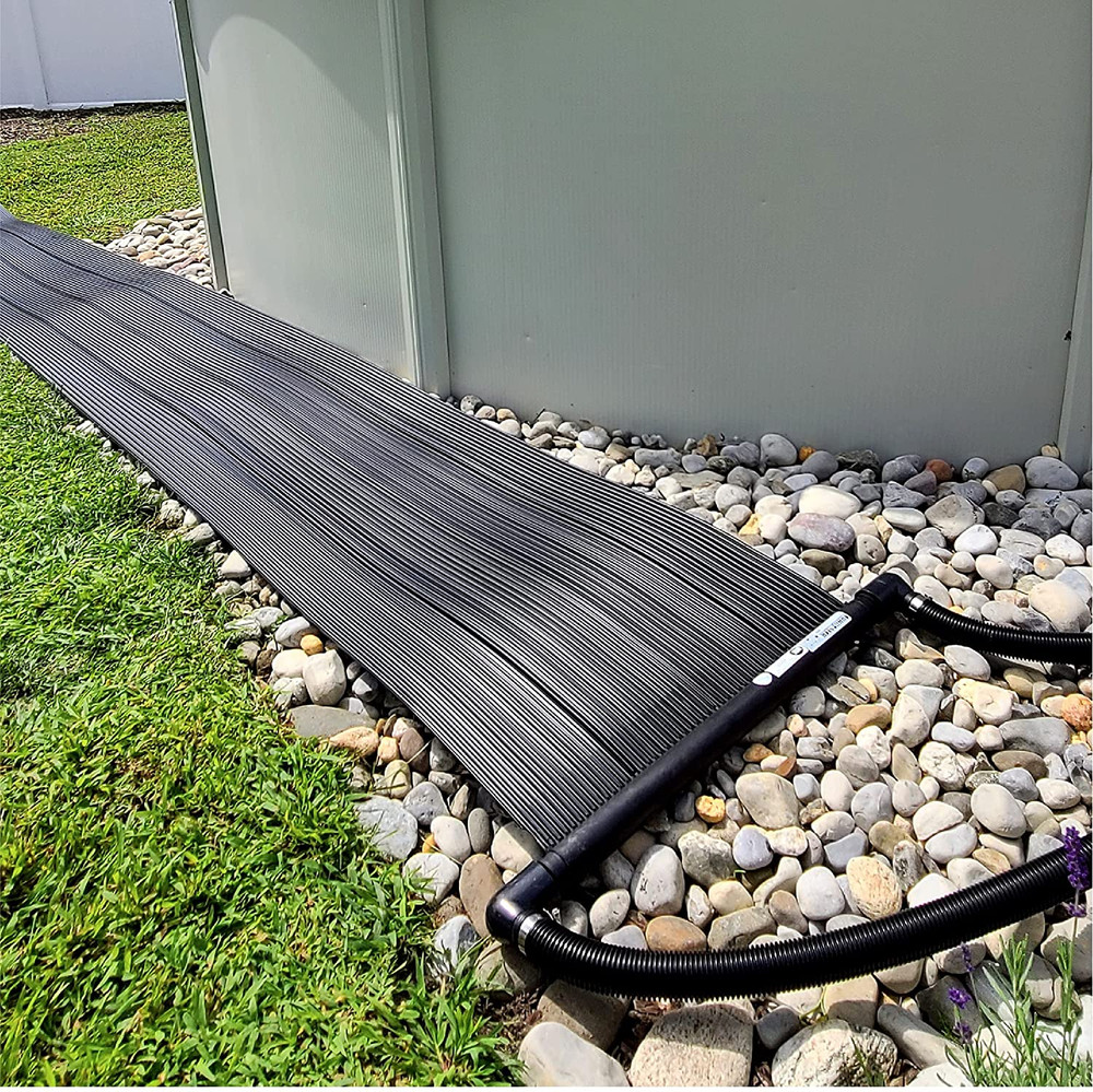 Solar Pool Heater SunHeater S120U Universal 2 X 20-Feet Black Simple DIY Install