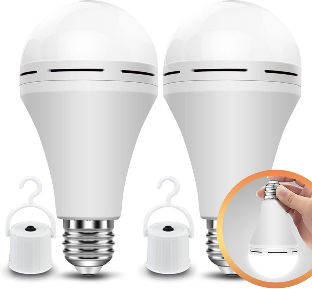 9W(60W) Led Bulb Rechargeable LED Light Bulbs with Battery backup Emergency