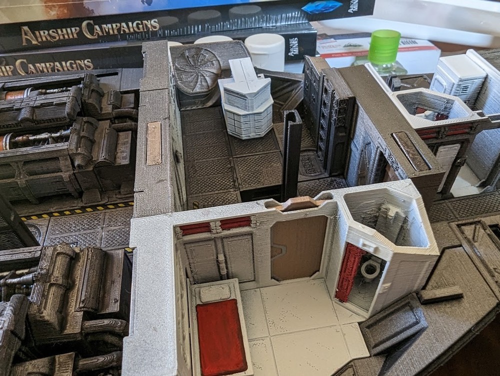 Beta Centauri Spaceship | 2nd Dynasty | Sci-fi Miniature | 28mm