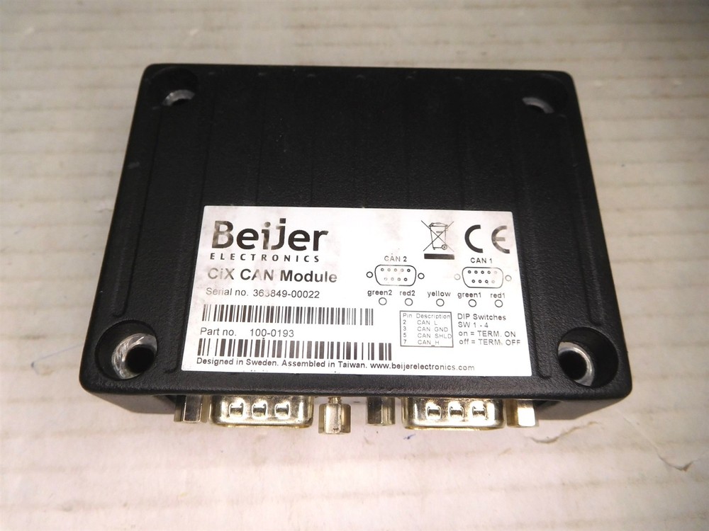BEIJER Electronics CiX CAN Dual Port Backpack Module X2 HMI's (040726)