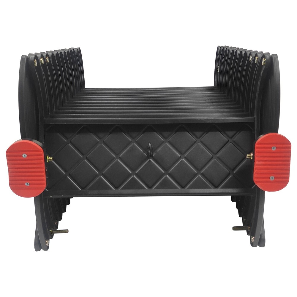 Attic Ceiling Ladder 10 ft Ceiling Mounted Folding Stairs Pull Down Ladder Black