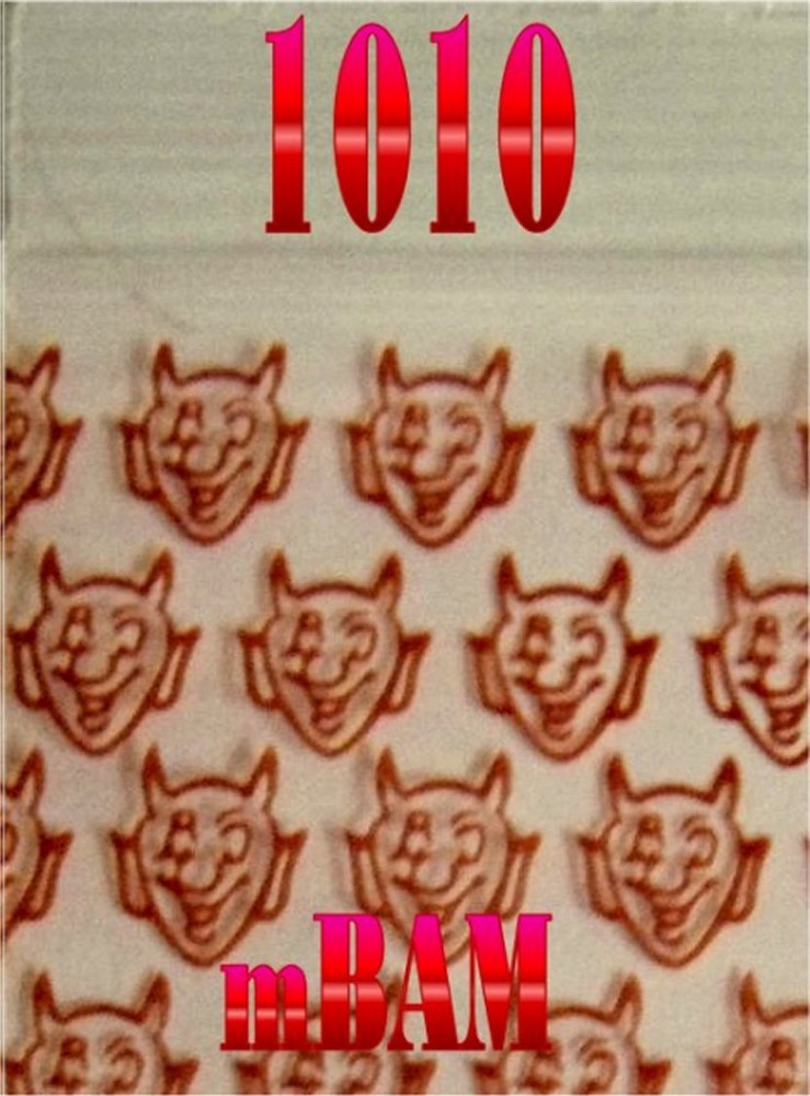 100 PACK RED DEVILS 1515 Apple Zip Baggies 1.5X1.5" POLYBAGS DEVIL