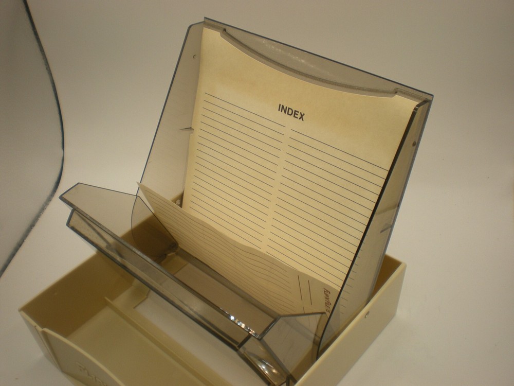 Vintage Flip’N’File 15 Disc Storage Computer