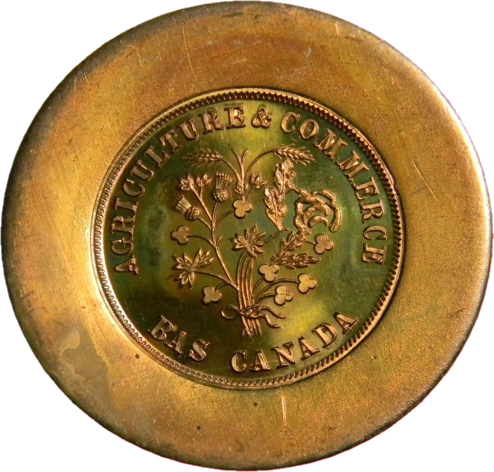 Canada  1960's Thomas Elder  Restrike Bashlow-1 Token Medal   (0001)