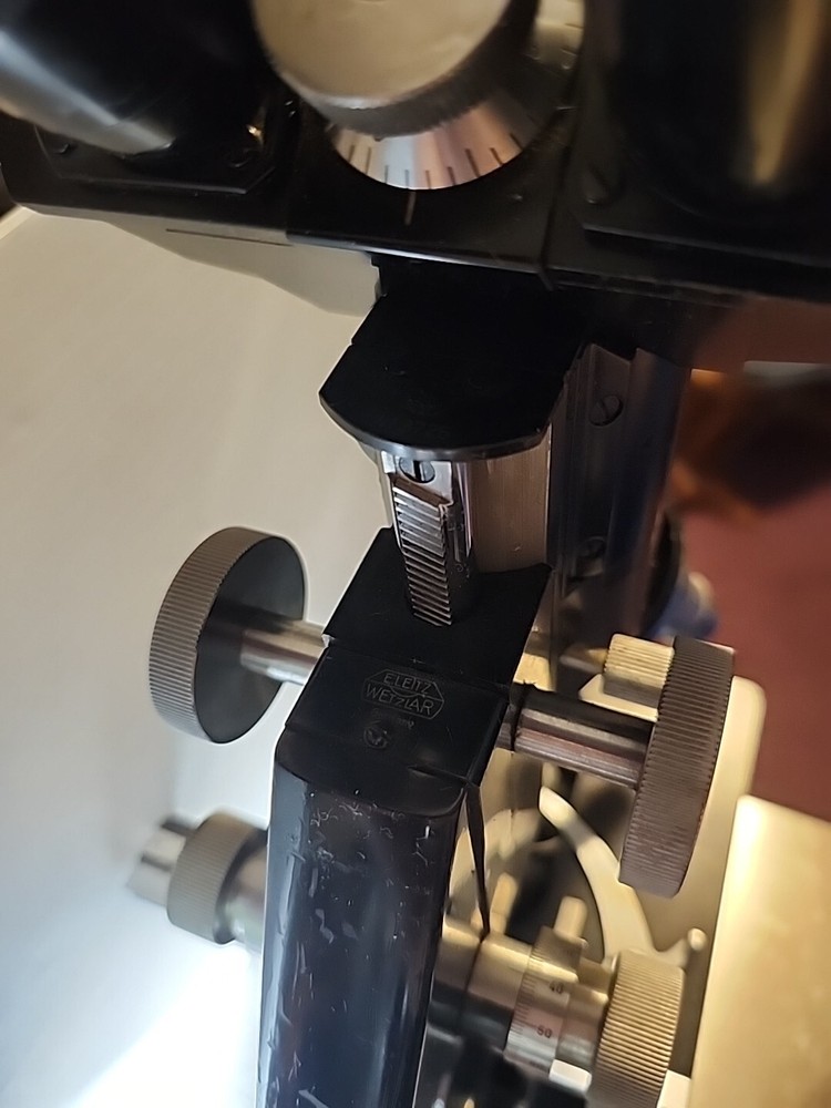 Ernst Leitz Wetzlar Binocular Microscope #413725
