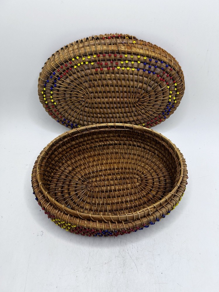 Beaded Basket