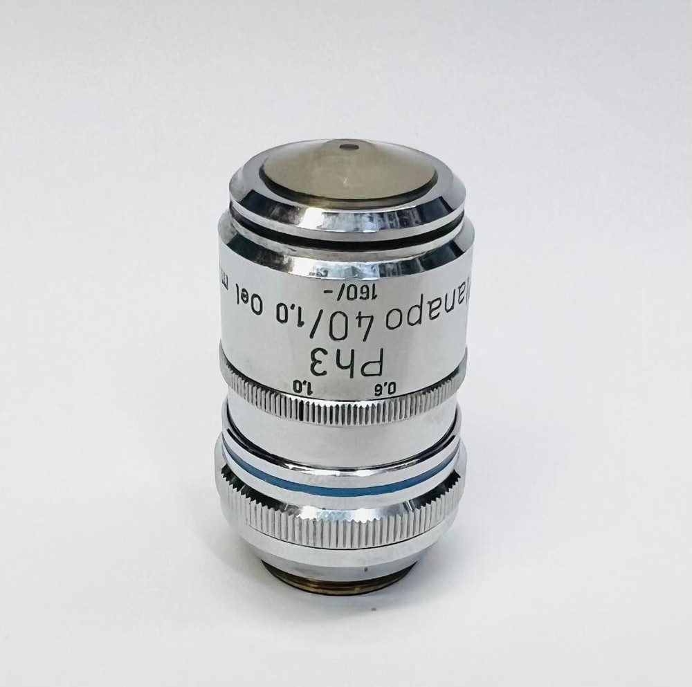 ZEISS 40X Planapo Plan Apo Apochromat Ph3 Phase Microscope Objective w/ Iris