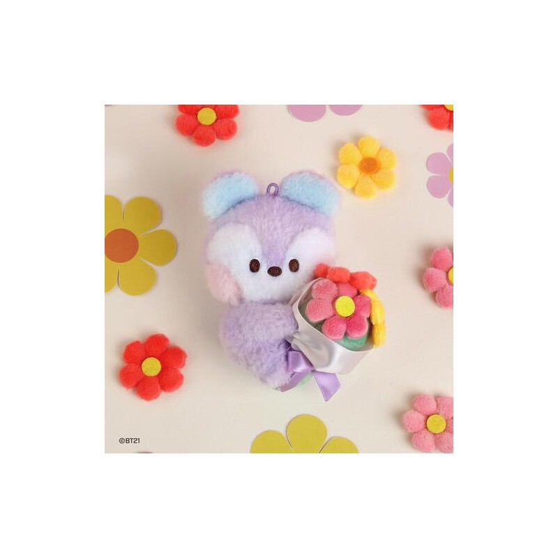 BTS BT21 Official PLUSH Keyring [BOUQUET]
