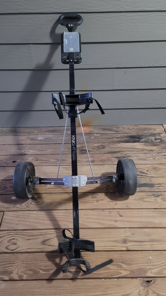 Golf Push Pull Cart 2 Wheels  Knight 4000 Model Folding Golf Cart