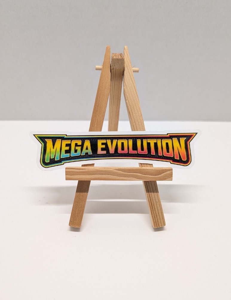 Pokémon TCG, Mega Evolution - Pokemon Binder Sticker - 4.5' X 1'