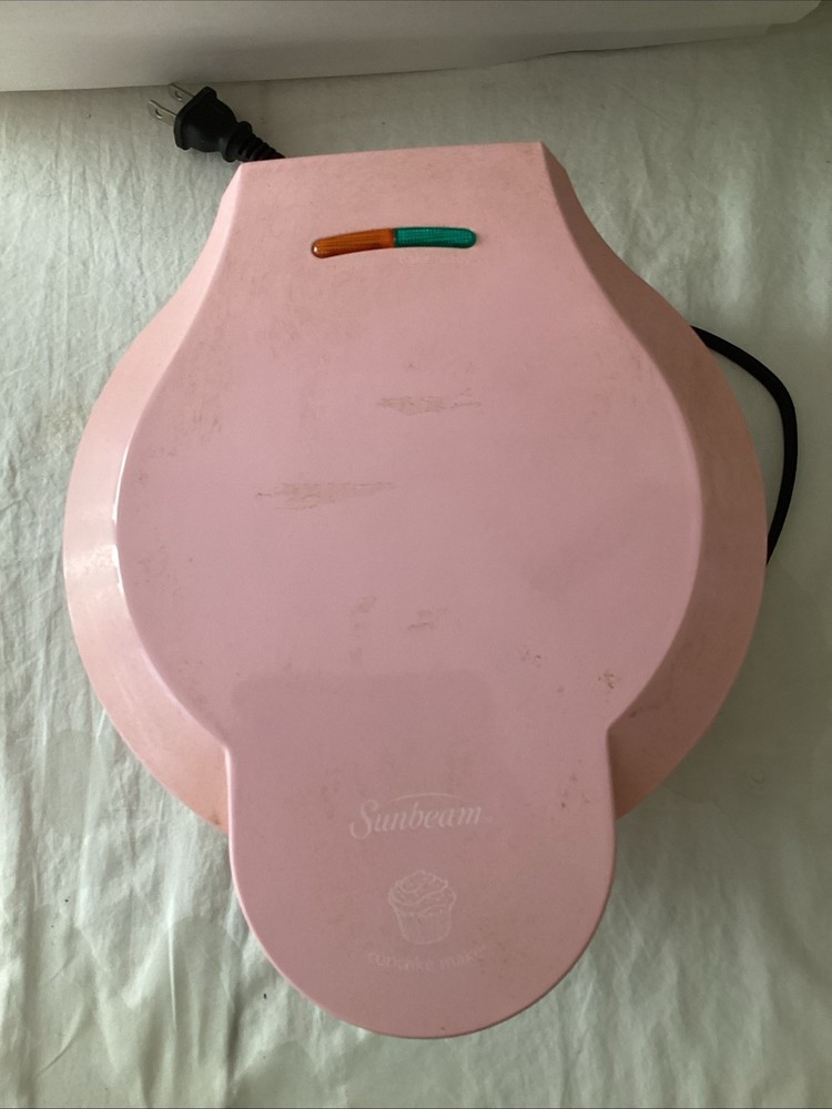 Sunbeam FPSBCMM901 Mini-Cupcake Maker Pink (Fully Functional)