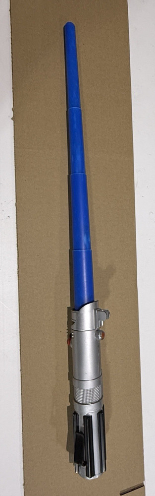 Star Wars Hasbro Blue Light Saber Retractable Non-Electronic