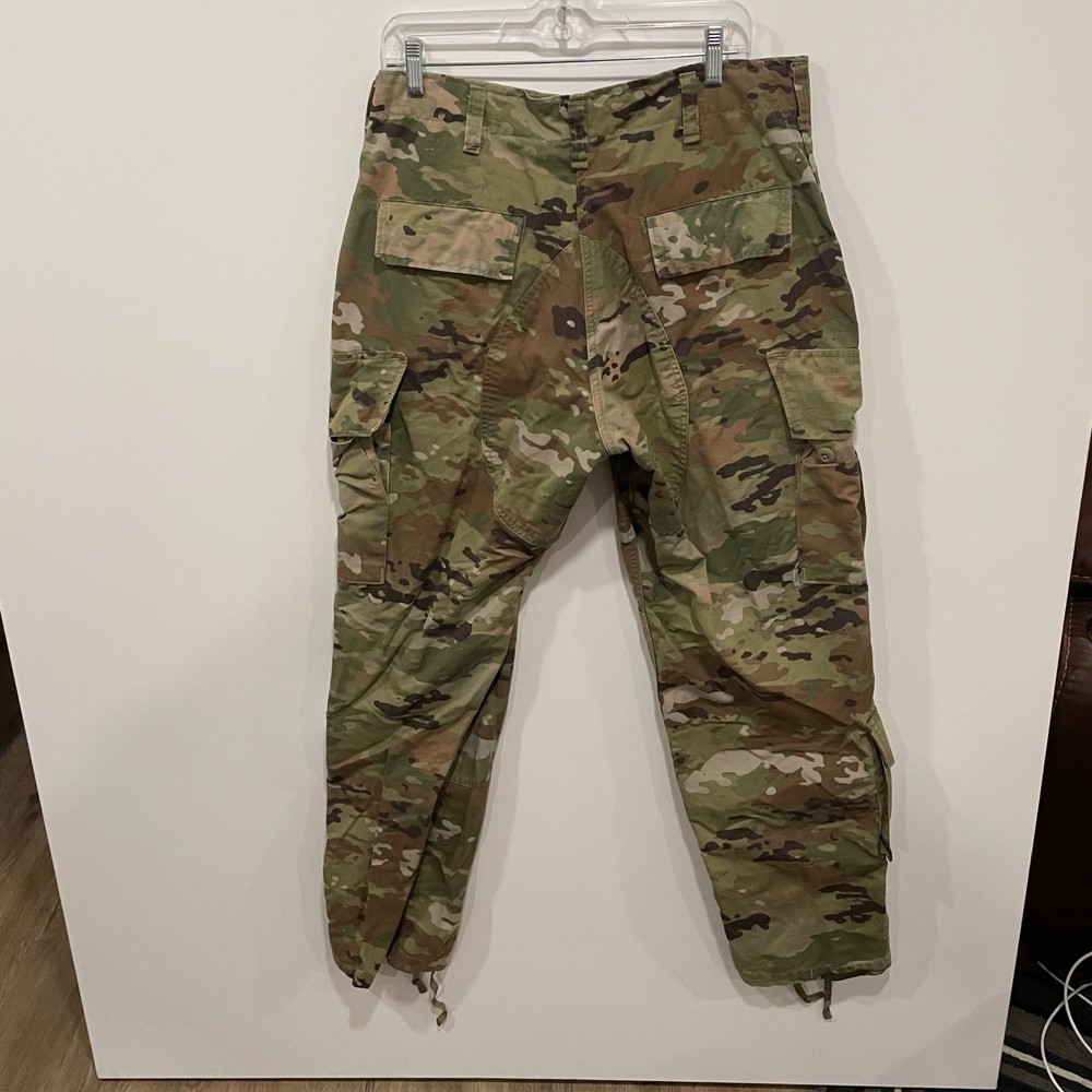 Army Combat Uniform ACU Pants Medium Regular MultiCam Cargo Pants Insect Shield