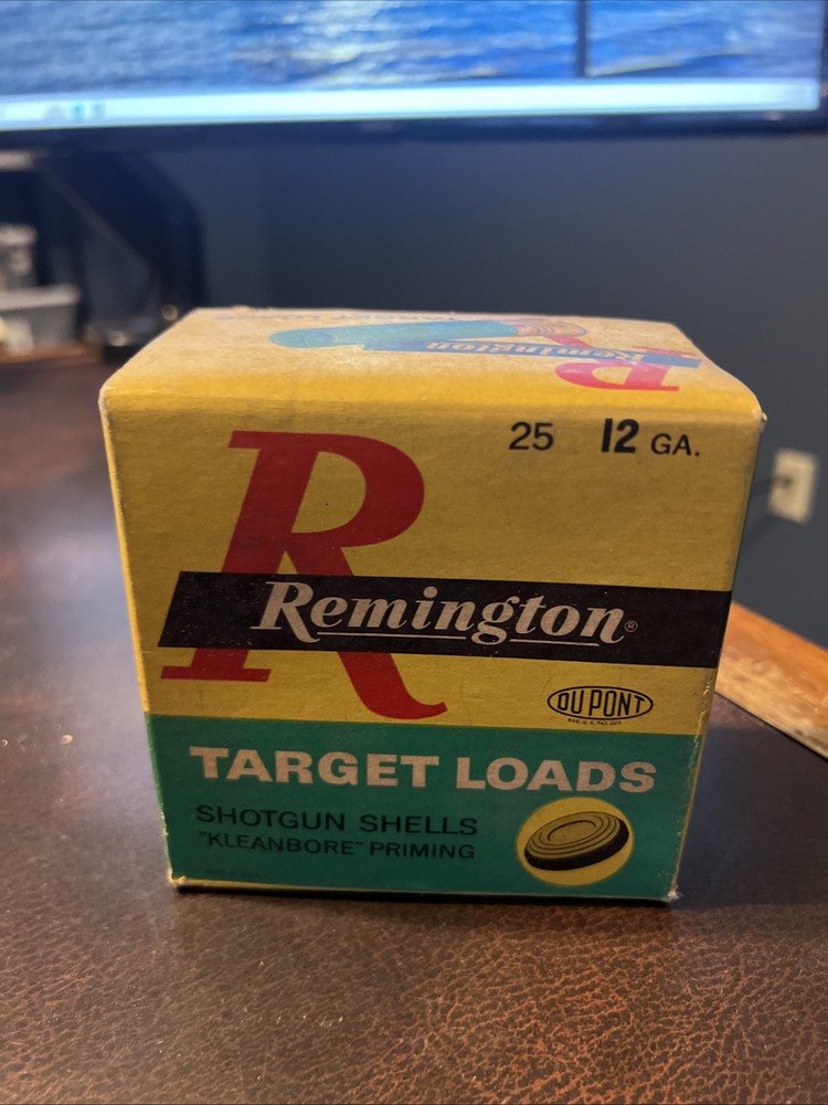 Vintage Empty Ammunition Box Remington Target Loads